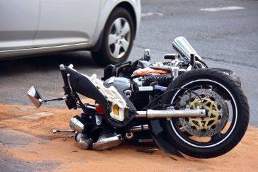 What should I do after a serious motorcycle accident