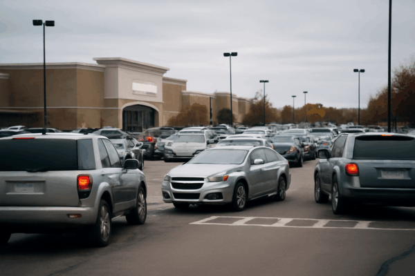 Injured in a Black Friday Parking Lot Crash at a Stillwater Retailer? How to Start Your Claim Today