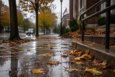 Slip and Fall Accidents During Early Fall Rainstorms in Oklahoma
